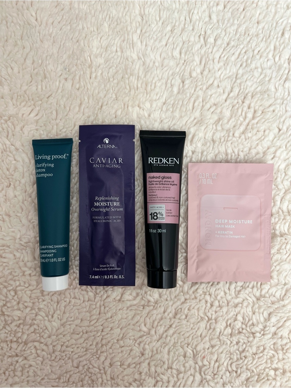 New Mini Haircare Bundle (Redken,Living proof,Alterna,Monday)